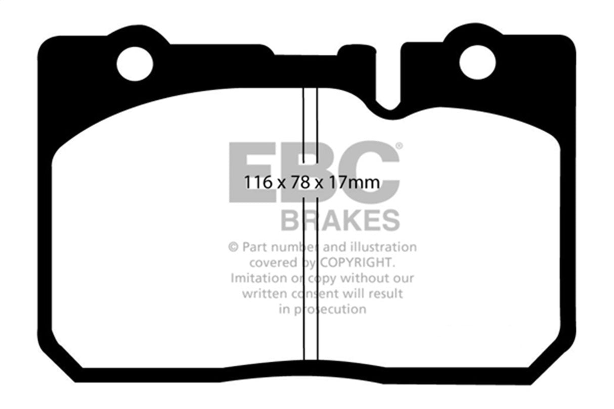 EBC Brakes UD665 Ultimax OEM Replacement Brake Pads - Roam Overland Outfitters