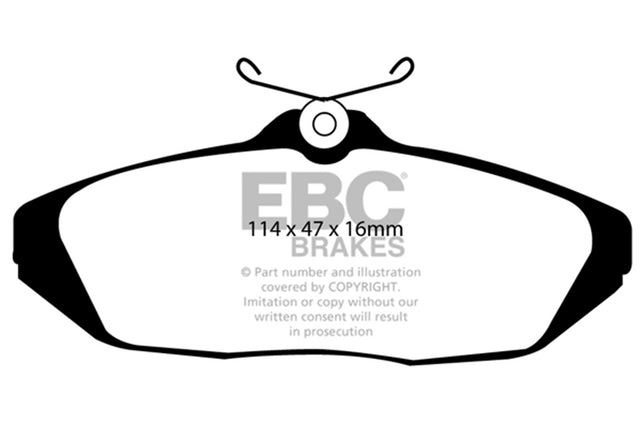EBC Brakes UD599 Ultimax OEM Replacement Brake Pads - Roam Overland Outfitters