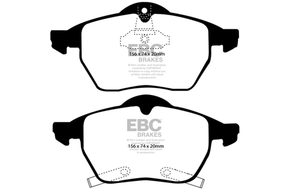 EBC Brakes UD800 Ultimax OEM Replacement Brake Pads - Roam Overland Outfitters