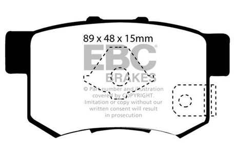 EBC Brakes UD1086 Ultimax OEM Replacement Brake Pads - Roam Overland Outfitters
