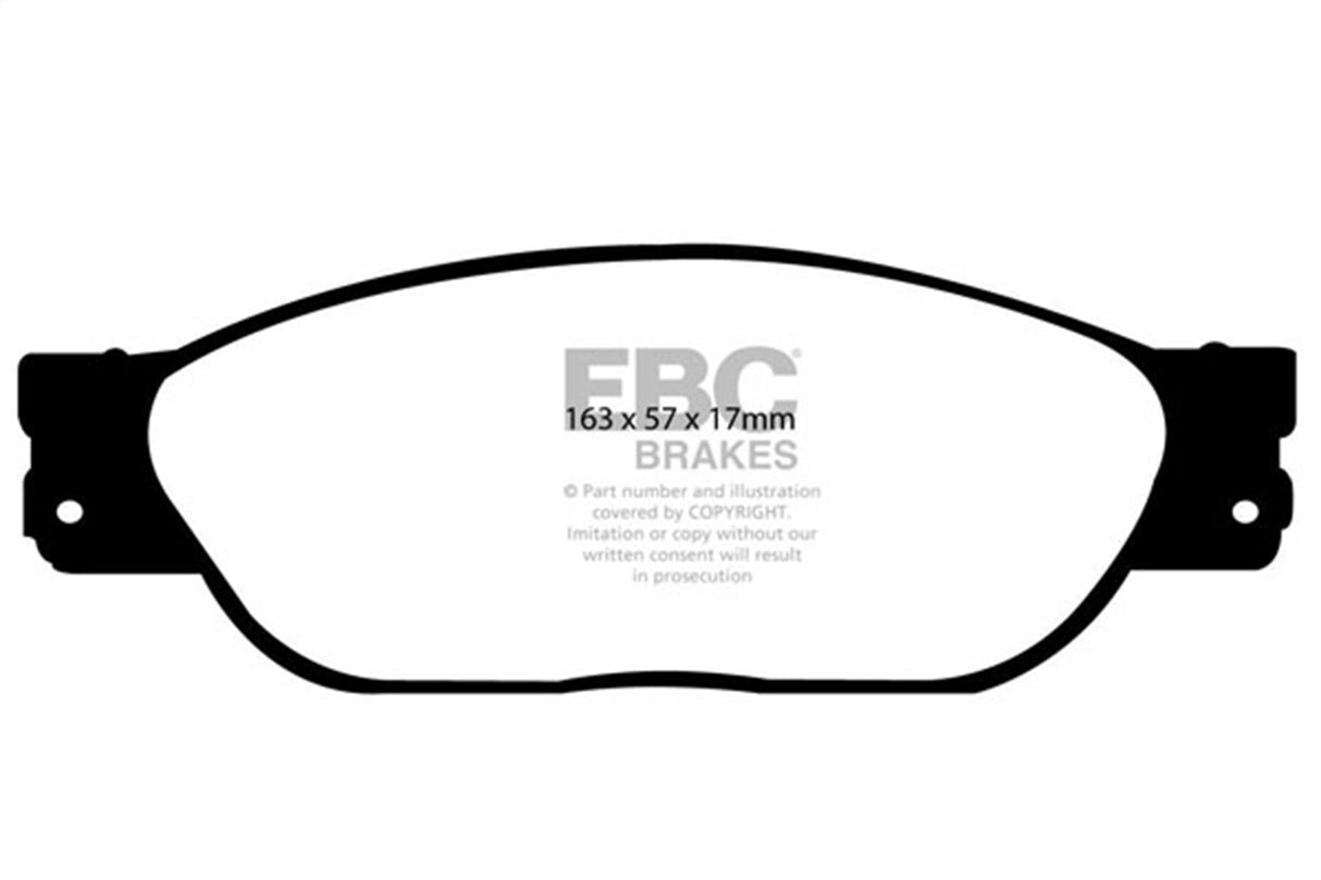 EBC Brakes UD805 Ultimax OEM Replacement Brake Pads - Roam Overland Outfitters