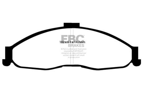 EBC Brakes UD749 Ultimax OEM Replacement Brake Pads - Roam Overland Outfitters