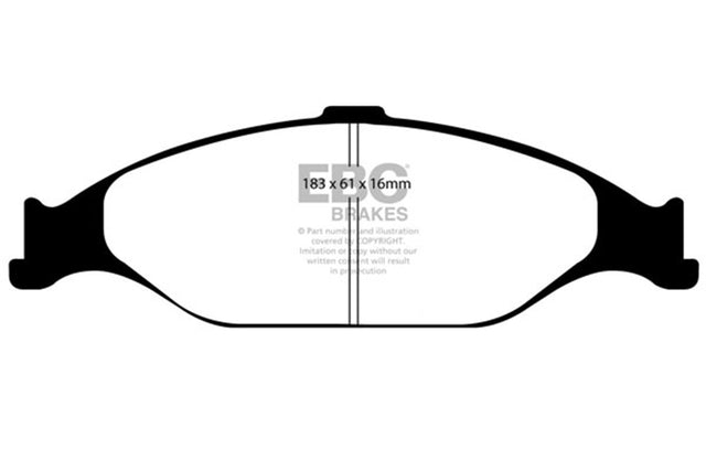 EBC Brakes UD804 Ultimax OEM Replacement Brake Pads - Roam Overland Outfitters