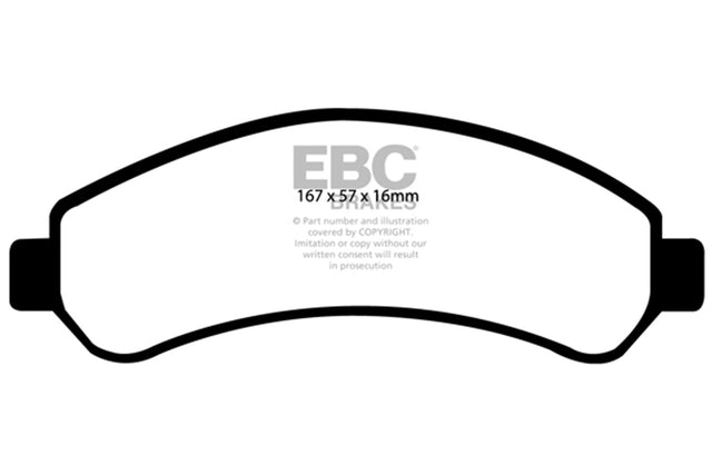 EBC Brakes UD726 Ultimax OEM Replacement Brake Pads - Roam Overland Outfitters