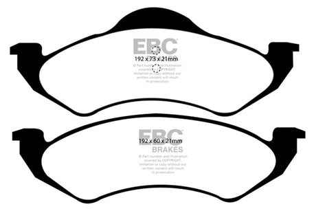 EBC Brakes UD746 Ultimax OEM Replacement Brake Pads - Roam Overland Outfitters
