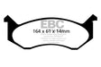 EBC Brakes UD269 Ultimax OEM Replacement Brake Pads - Roam Overland Outfitters