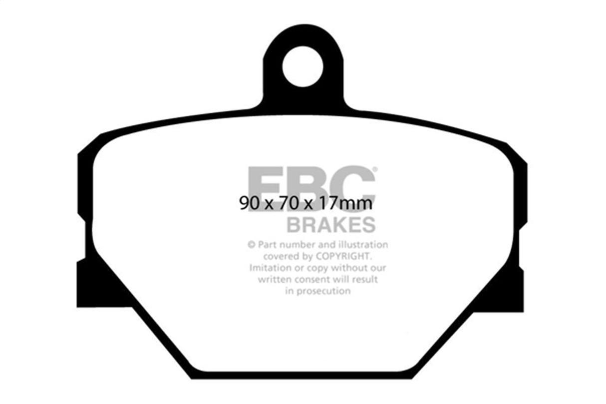EBC Brakes UD1252 Ultimax OEM Replacement Brake Pads - Roam Overland Outfitters