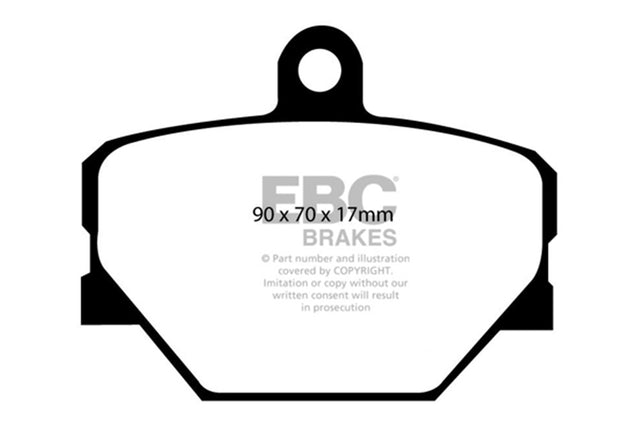 EBC Brakes UD1252 Ultimax OEM Replacement Brake Pads - Roam Overland Outfitters