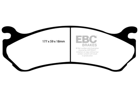 EBC Brakes UD785 Ultimax OEM Replacement Brake Pads - Roam Overland Outfitters