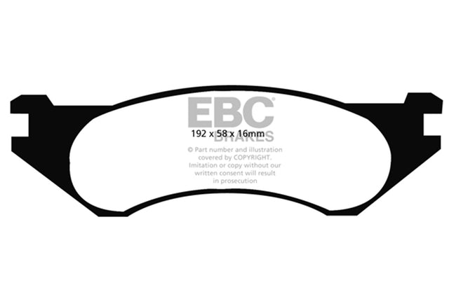 EBC Brakes UD758 Ultimax OEM Replacement Brake Pads - Roam Overland Outfitters
