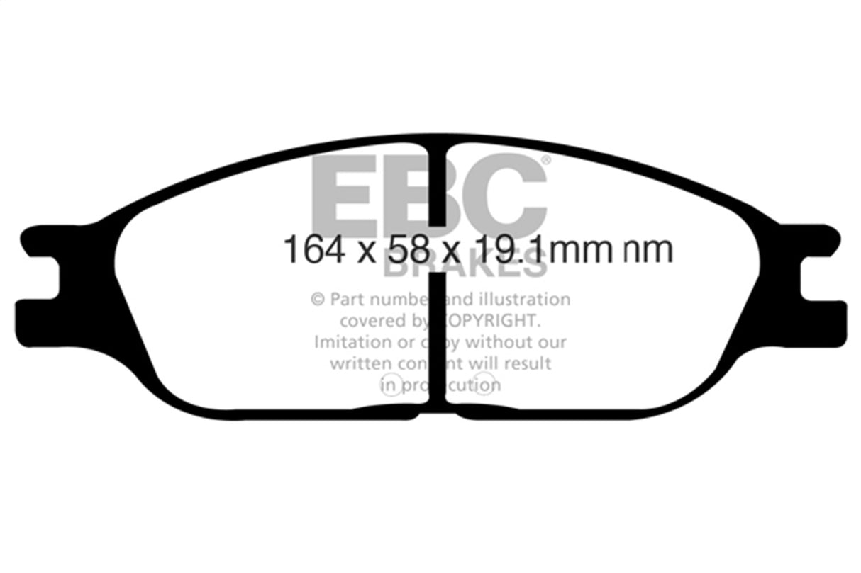 EBC Brakes UD803 Ultimax OEM Replacement Brake Pads - Roam Overland Outfitters