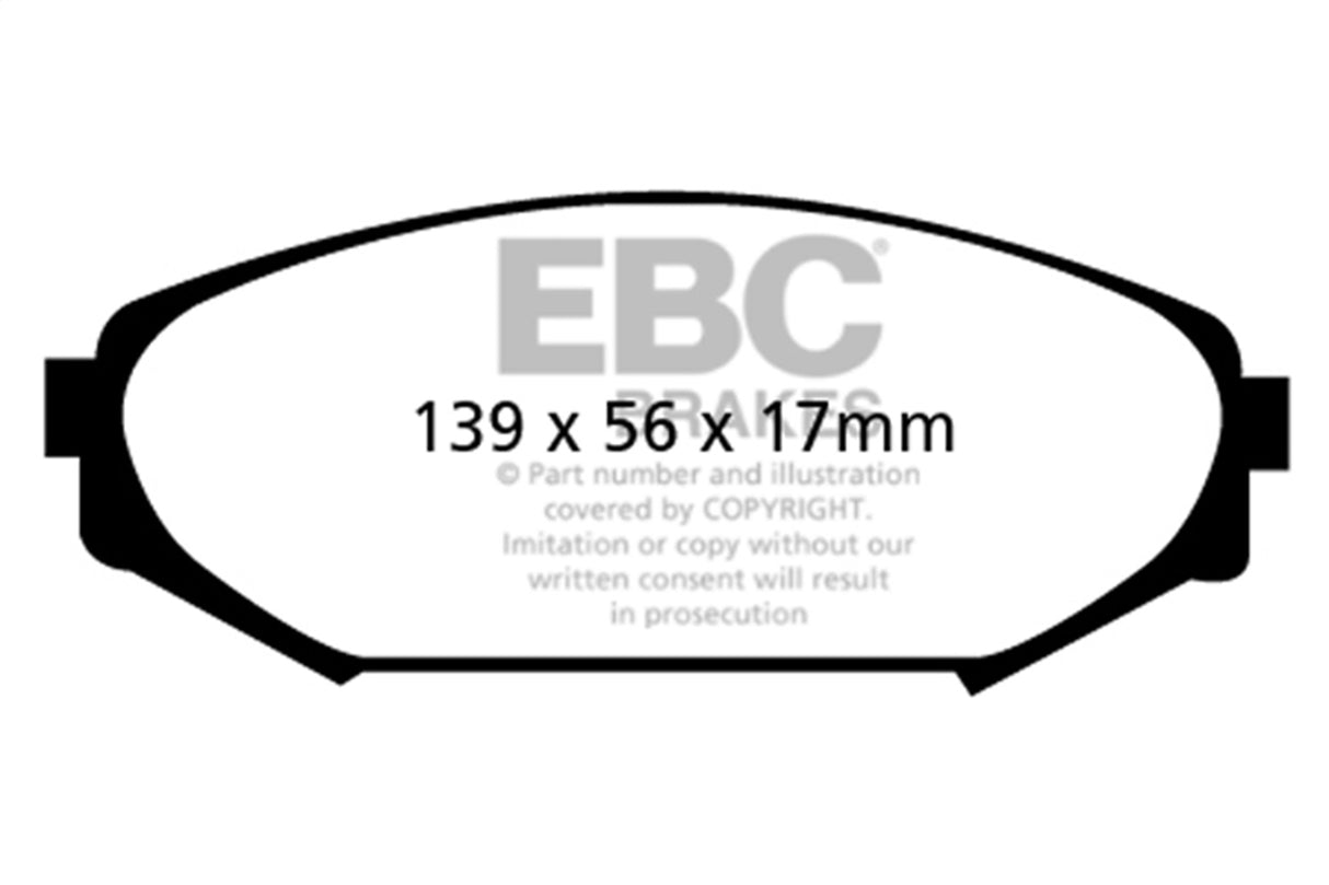 EBC Brakes UD793 Ultimax OEM Replacement Brake Pads - Roam Overland Outfitters