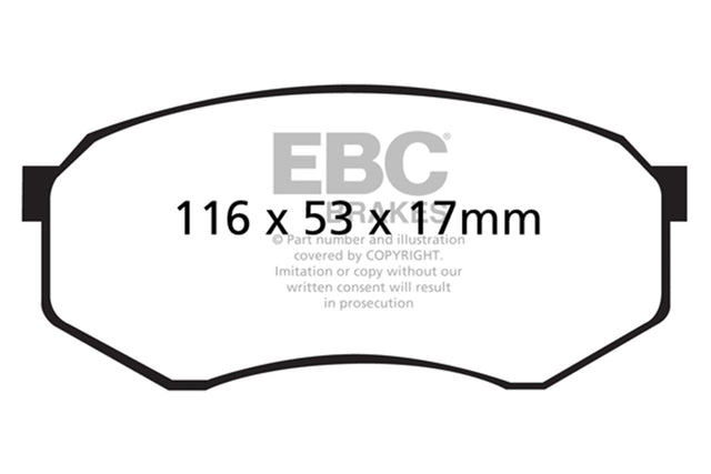 EBC Brakes UD433 Ultimax OEM Replacement Brake Pads - Roam Overland Outfitters