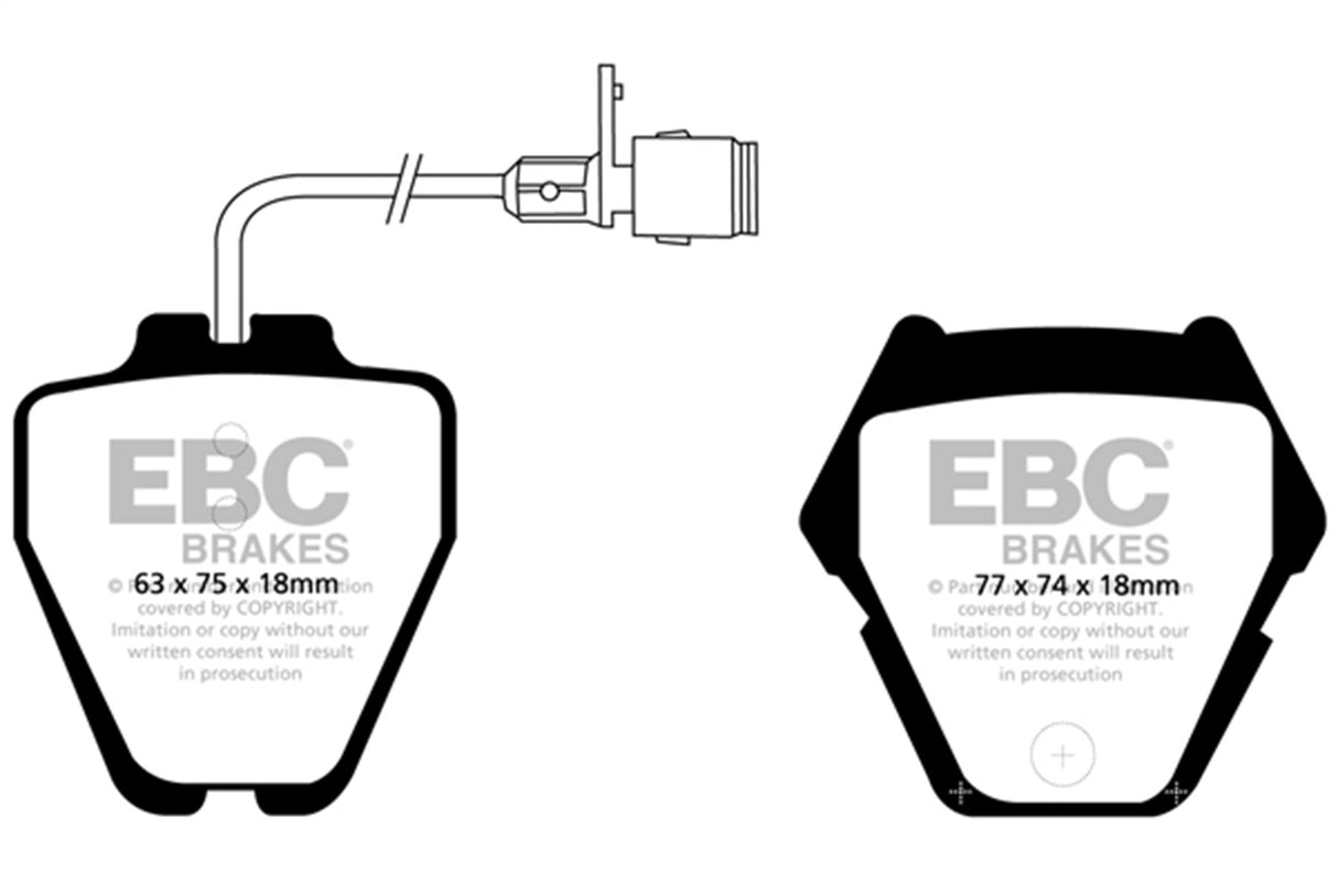 EBC Brakes UD8391 Ultimax OEM Replacement Brake Pads - Roam Overland Outfitters
