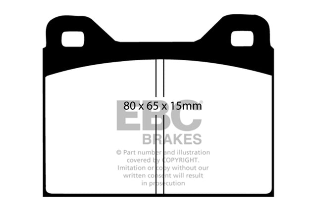 EBC Brakes UD2135 Ultimax OEM Replacement Brake Pads - Roam Overland Outfitters