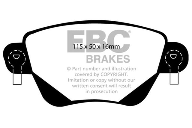 EBC Brakes UD911 Ultimax OEM Replacement Brake Pads - Roam Overland Outfitters