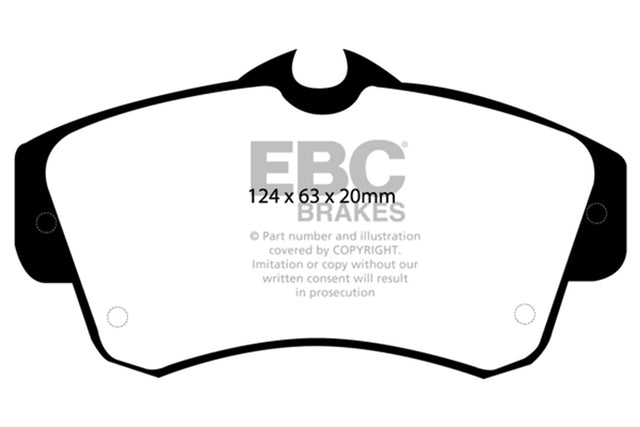 EBC Brakes UD841 Ultimax OEM Replacement Brake Pads - Roam Overland Outfitters
