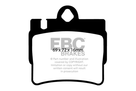EBC Brakes UD848 Ultimax OEM Replacement Brake Pads - Roam Overland Outfitters