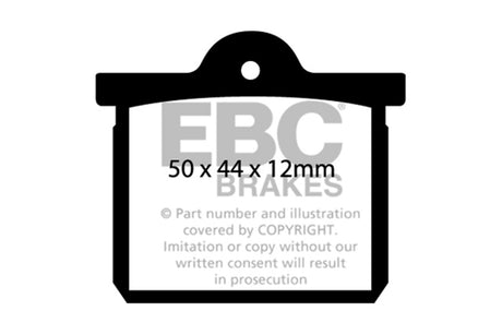 EBC Brakes UD2137 Ultimax OEM Replacement Brake Pads - Roam Overland Outfitters