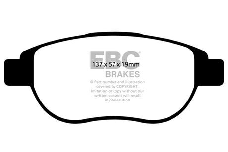 EBC Brakes UD1618 Ultimax OEM Replacement Brake Pads - Roam Overland Outfitters
