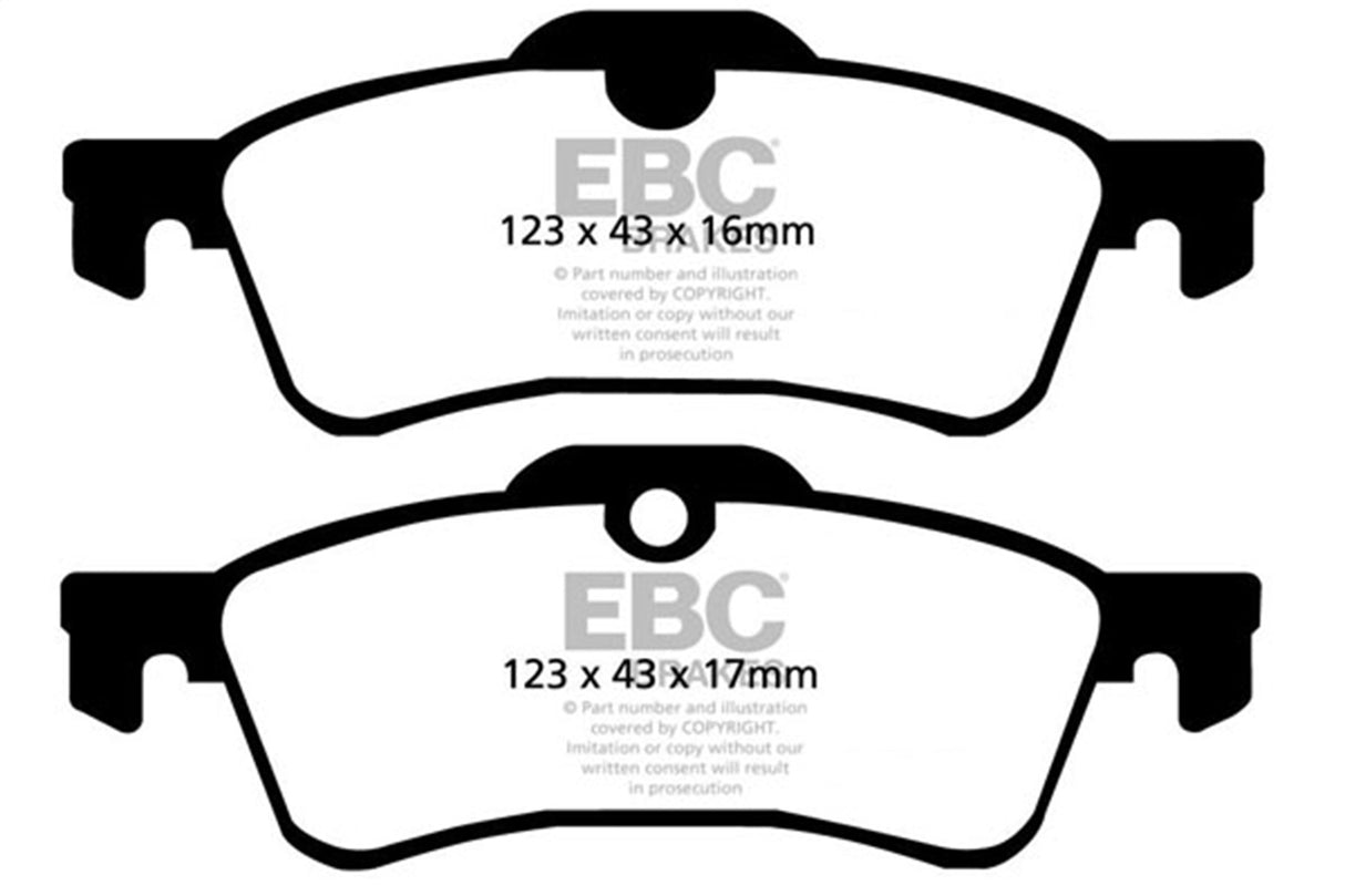 EBC Brakes UD940 Ultimax OEM Replacement Brake Pads - Roam Overland Outfitters