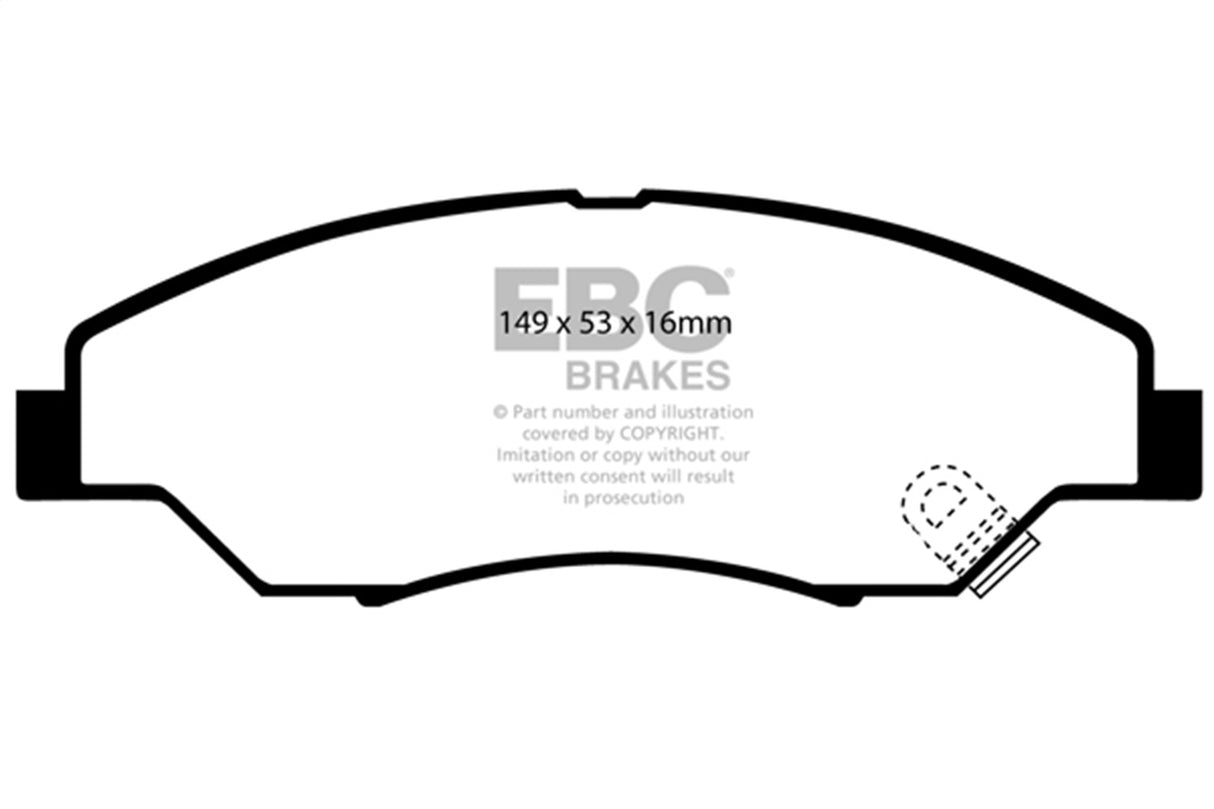 EBC Brakes UD774 Ultimax OEM Replacement Brake Pads - Roam Overland Outfitters