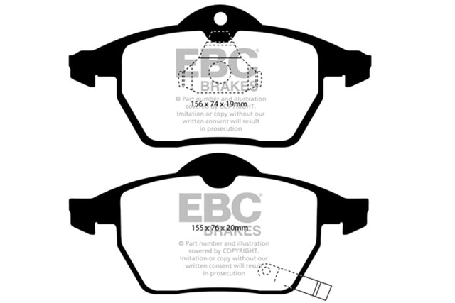 EBC Brakes UD819 Ultimax OEM Replacement Brake Pads - Roam Overland Outfitters