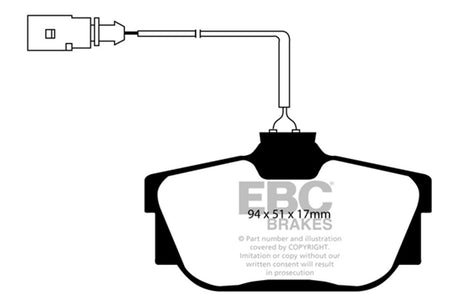EBC Brakes UD877 Ultimax OEM Replacement Brake Pads - Roam Overland Outfitters
