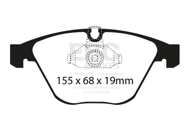 EBC Brakes UD918 Ultimax OEM Replacement Brake Pads - Roam Overland Outfitters