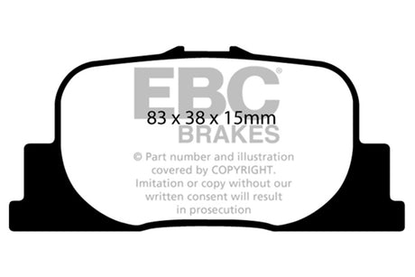 EBC Brakes UD835 Ultimax OEM Replacement Brake Pads - Roam Overland Outfitters