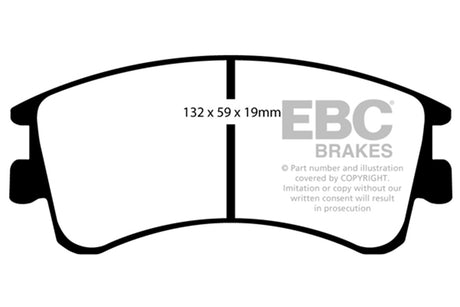 EBC Brakes UD957 Ultimax OEM Replacement Brake Pads - Roam Overland Outfitters