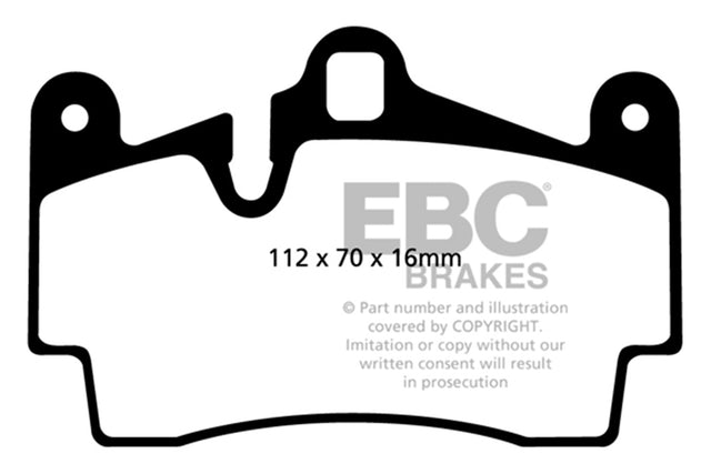 EBC Brakes UD978 Ultimax OEM Replacement Brake Pads - Roam Overland Outfitters