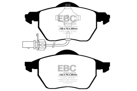 EBC Brakes UD840 Ultimax OEM Replacement Brake Pads - Roam Overland Outfitters