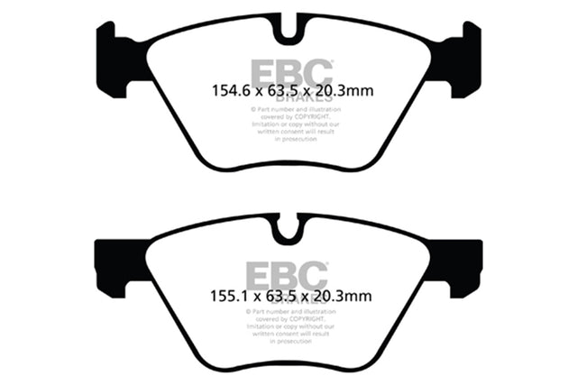 EBC Brakes UD1061 Ultimax OEM Replacement Brake Pads - Roam Overland Outfitters
