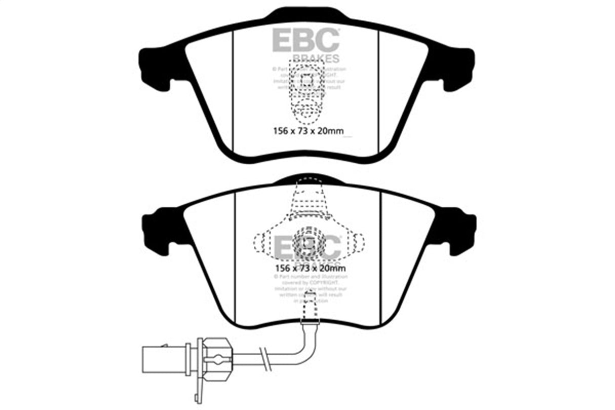 EBC Brakes UD915 Ultimax OEM Replacement Brake Pads - Roam Overland Outfitters