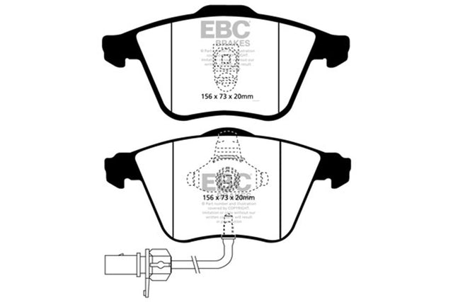 EBC Brakes UD915 Ultimax OEM Replacement Brake Pads - Roam Overland Outfitters