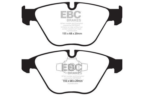EBC Brakes UD1260 Ultimax OEM Replacement Brake Pads - Roam Overland Outfitters