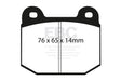 EBC Brakes UD961 Ultimax OEM Replacement Brake Pads - Roam Overland Outfitters