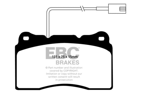 EBC Brakes UD1540 Ultimax OEM Replacement Brake Pads - Roam Overland Outfitters