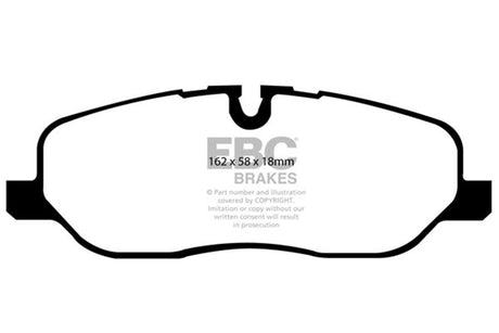 EBC Brakes UD1098 Ultimax OEM Replacement Brake Pads - Roam Overland Outfitters