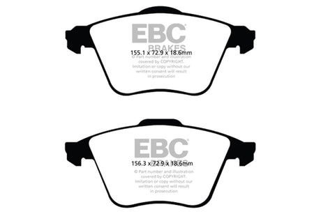 EBC Brakes UD9152 Ultimax OEM Replacement Brake Pads - Roam Overland Outfitters