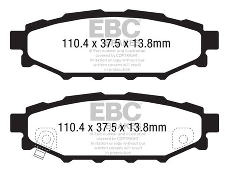 EBC Brakes UD1114 Ultimax OEM Replacement Brake Pads - Roam Overland Outfitters