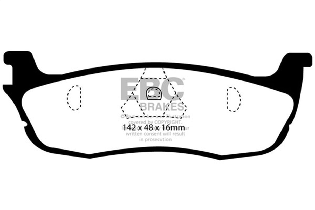 EBC Brakes UD711 Ultimax OEM Replacement Brake Pads - Roam Overland Outfitters