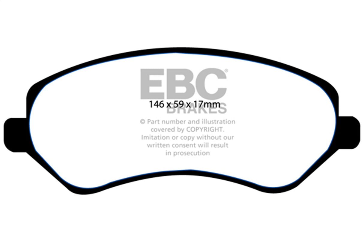 EBC Brakes UD856 Ultimax OEM Replacement Brake Pads - Roam Overland Outfitters