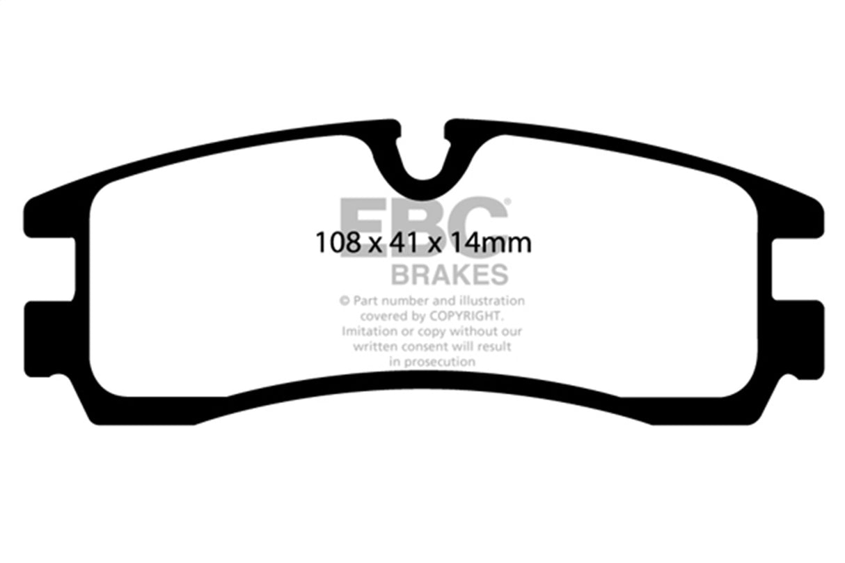 EBC Brakes UD754 Ultimax OEM Replacement Brake Pads - Roam Overland Outfitters