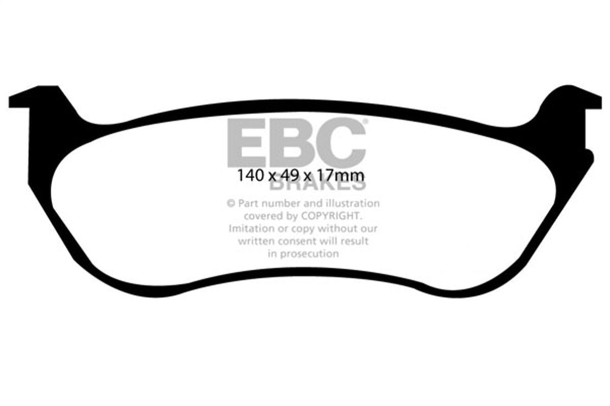 EBC Brakes UD690 Ultimax OEM Replacement Brake Pads - Roam Overland Outfitters
