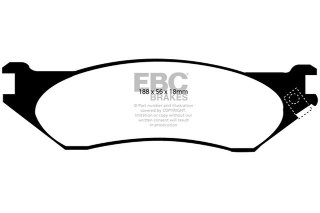 EBC Brakes UD897 Ultimax OEM Replacement Brake Pads - Roam Overland Outfitters