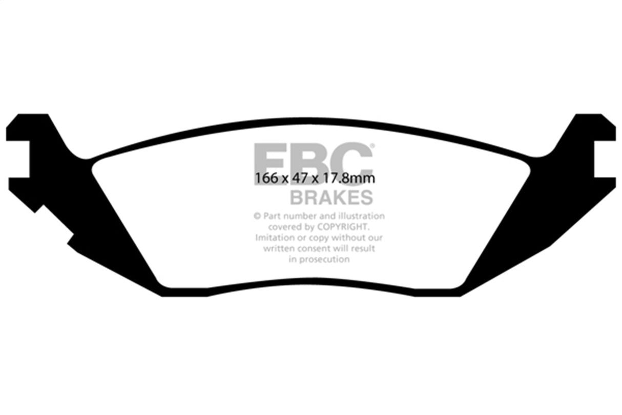 EBC Brakes UD898 Ultimax OEM Replacement Brake Pads - Roam Overland Outfitters