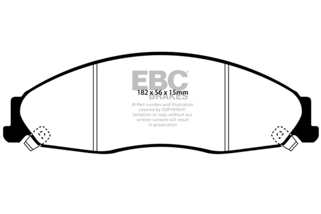 EBC Brakes UD921 Ultimax OEM Replacement Brake Pads - Roam Overland Outfitters