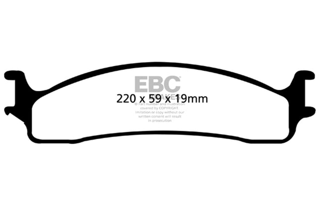 EBC Brakes UD965 Ultimax OEM Replacement Brake Pads - Roam Overland Outfitters